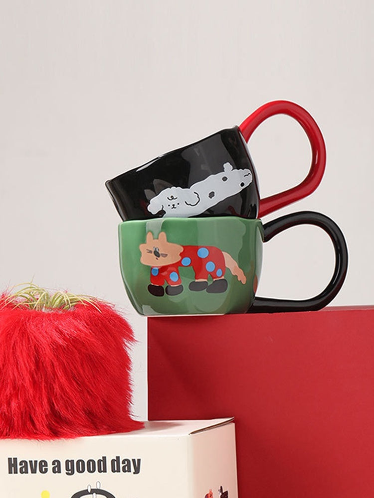 Cute Cartoon Coffee Mug Cup