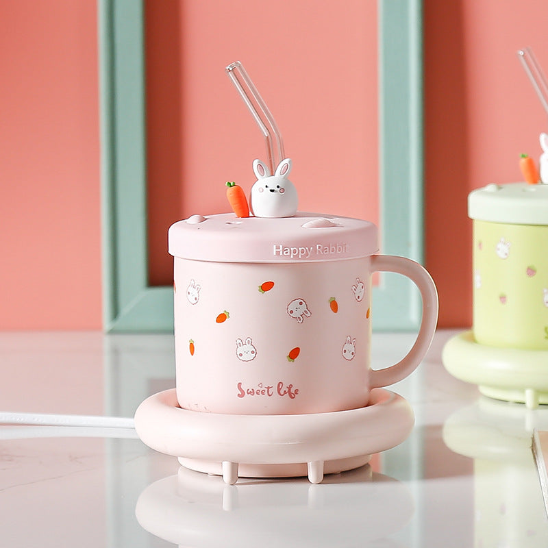 Warm Cup Creative  Rabbit Ceramic Mug