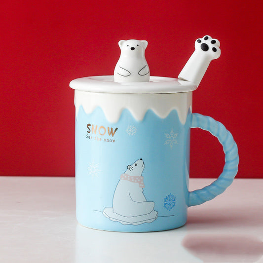 Cute Polar Bear Ceramic Mug