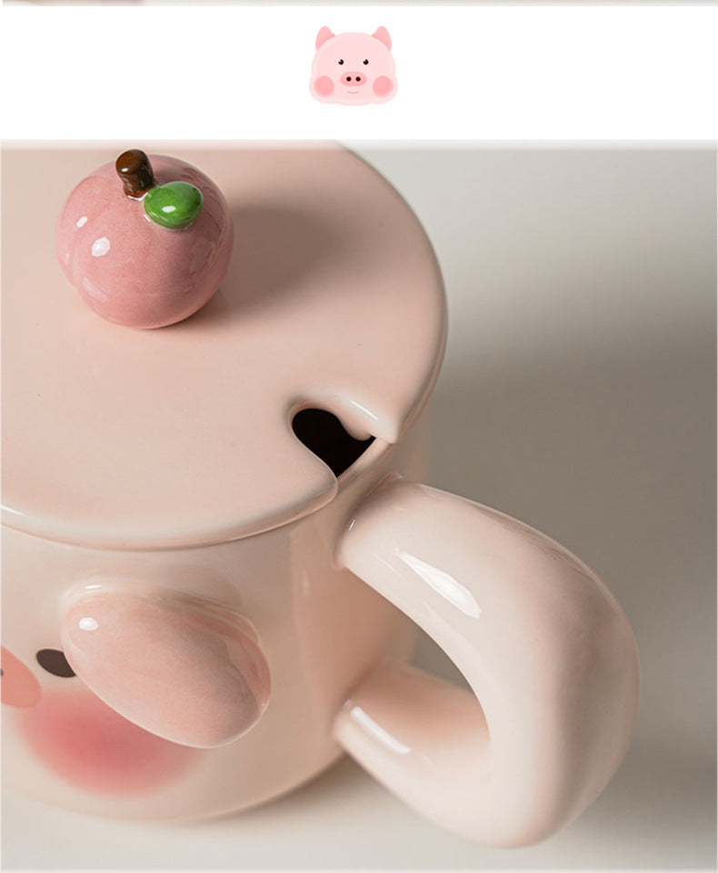 Girls' Home Office Pig Mug