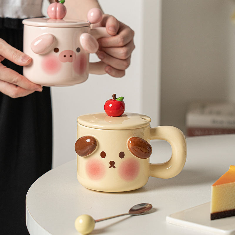 Girls' Home Office Pig Mug