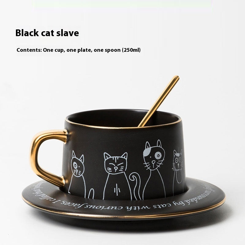 Style Fashion Coffee Cup Cats
