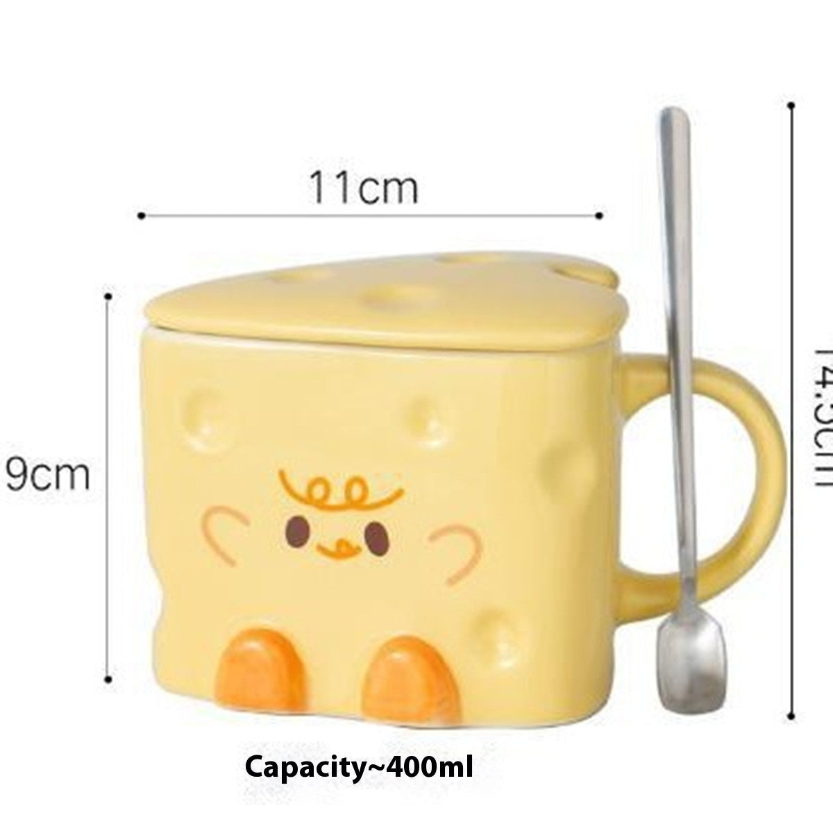 Cute Cheese Mug Ins Ceramic Good Looking