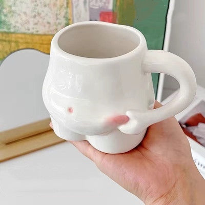 Poke Belly Cute Ceramic Mug