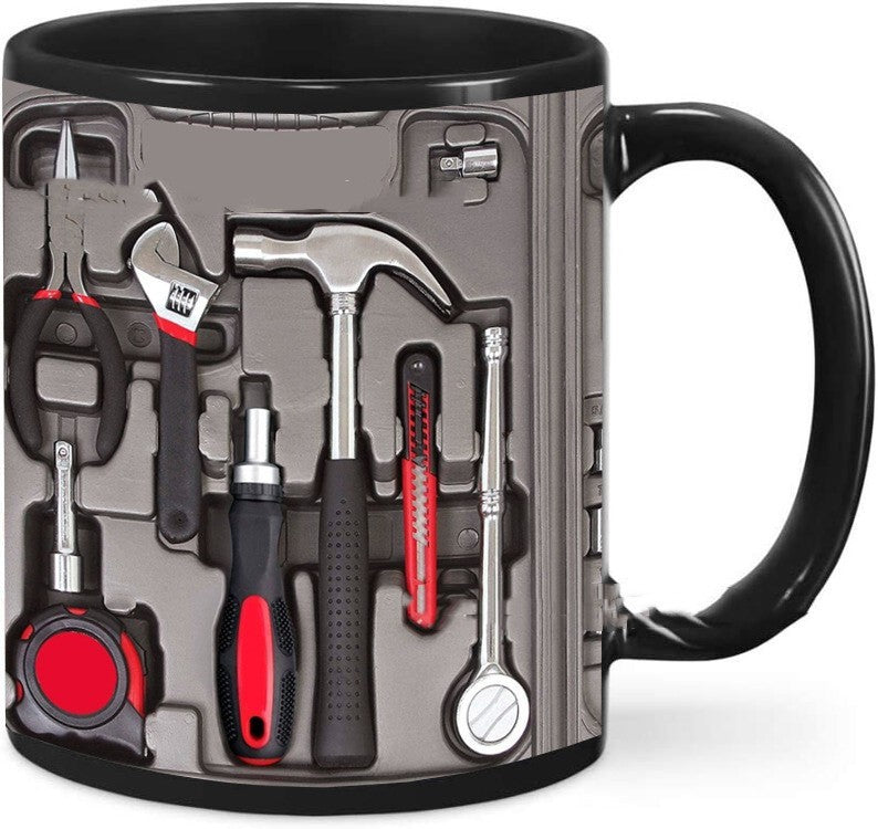 Mechanic Toolbox Ceramic Mug
