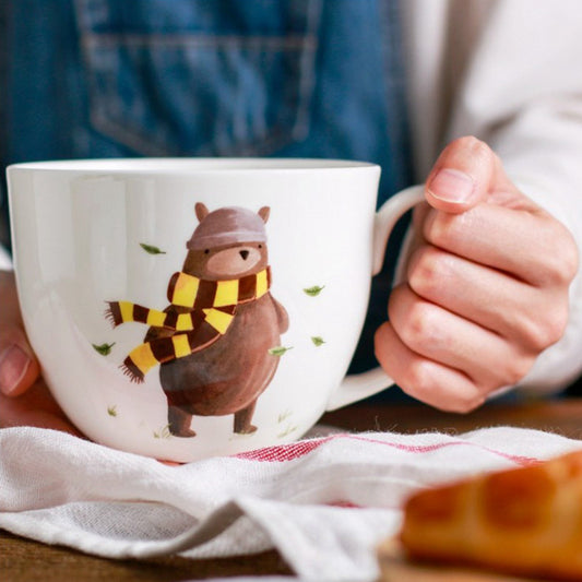 Bone Bear China Mug