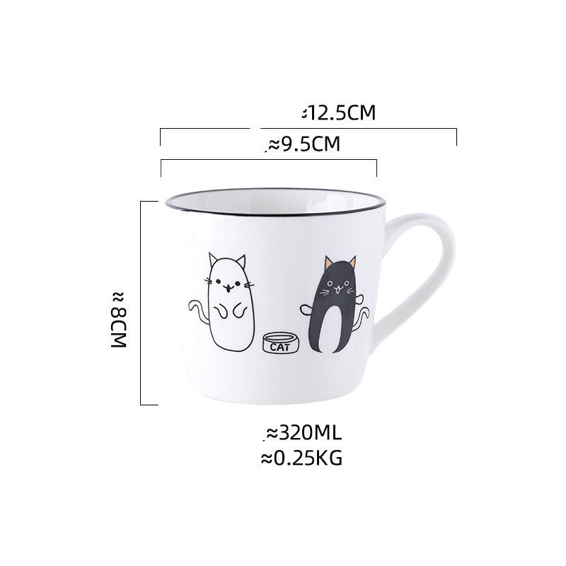 Ceramic Mug Cute Cat