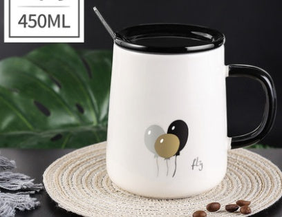 Cat Tail Ceramic Mug