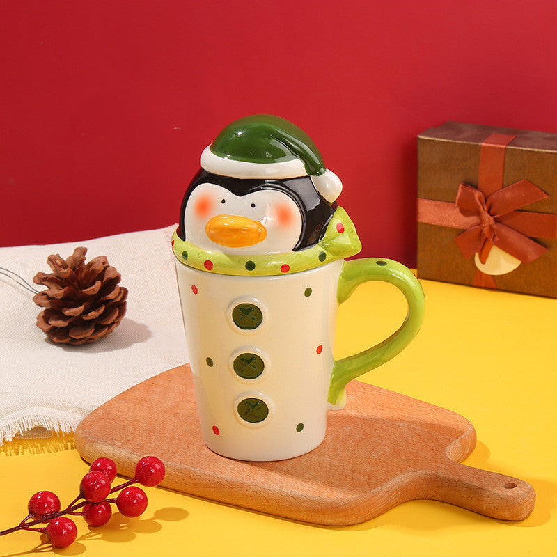 Cartoon Xmas Ceramic Mug