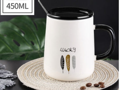 Cat Tail Ceramic Mug