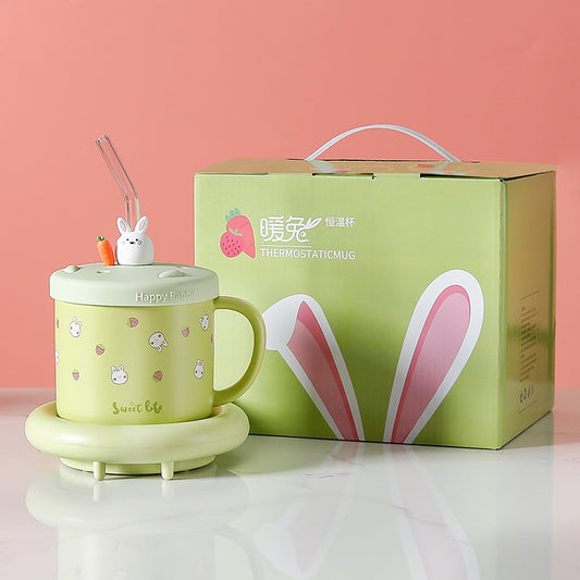 Warm Cup Creative  Rabbit Ceramic Mug