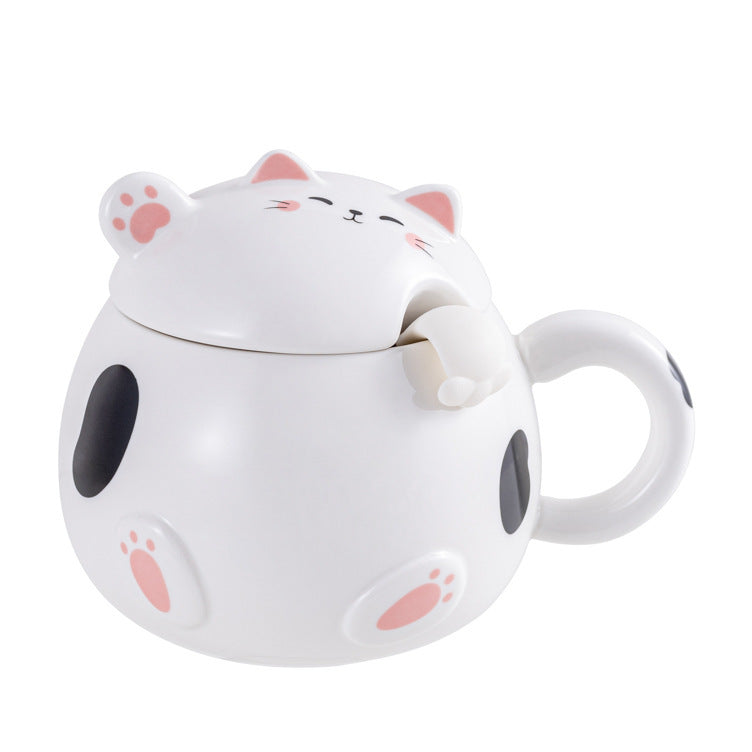 Lucky Cat Ceramic Mug