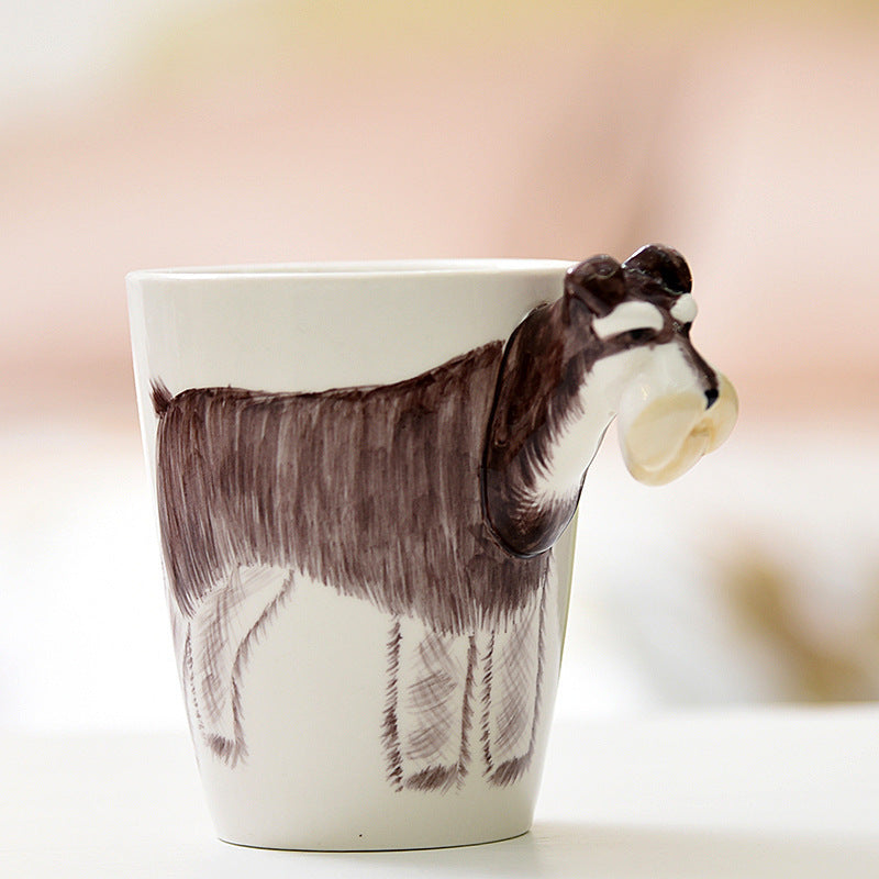 Jungle  Animal Mug Hand Drawn