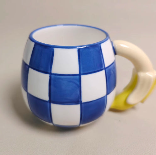 Painted Banana Mug