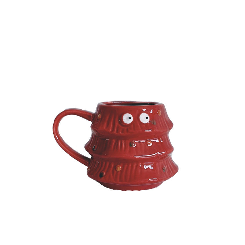 Christmas Tree Mug Ceramics Cup