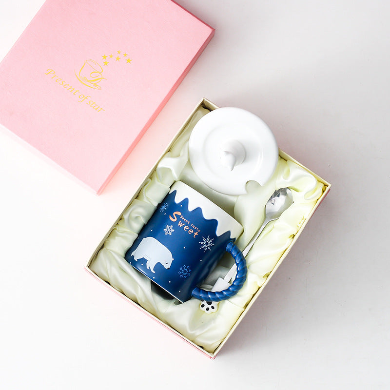 Cute Polar Bear Ceramic Mug