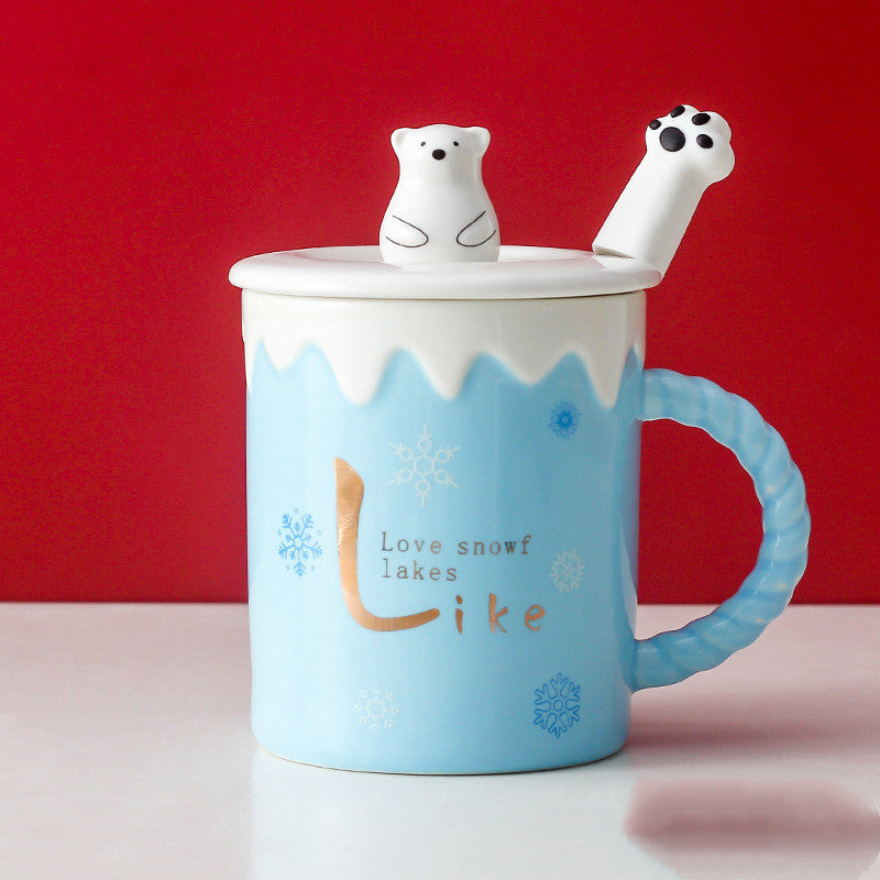 Cute Polar Bear Ceramic Mug