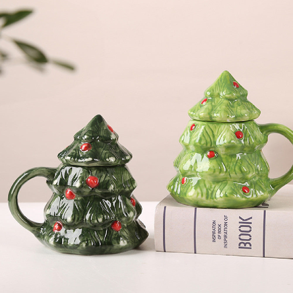 Xmas Tree Ceramic Mug Festival