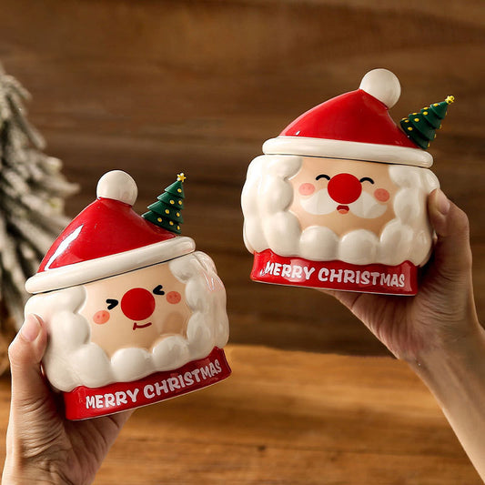 Christmas Ceramic Cup Festive Style