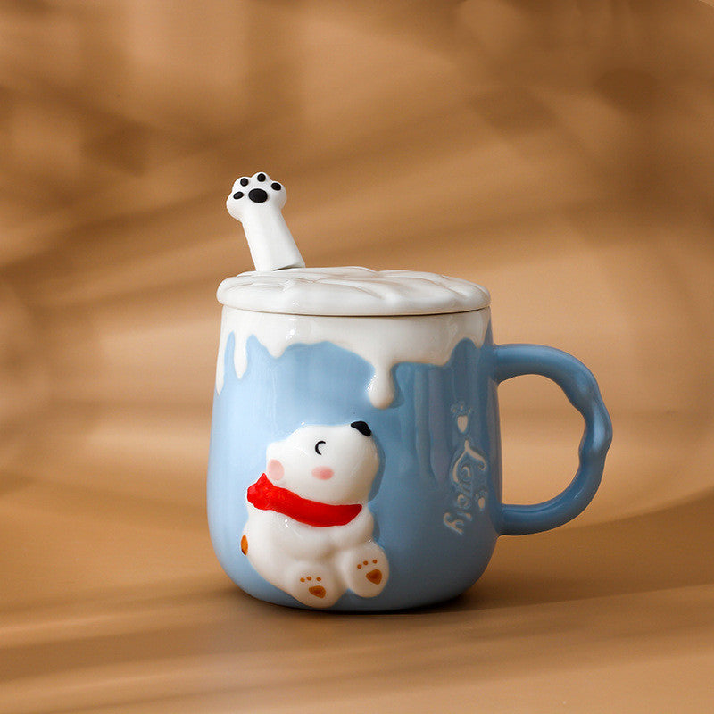 Cute Polar Bear Ceramic Mug