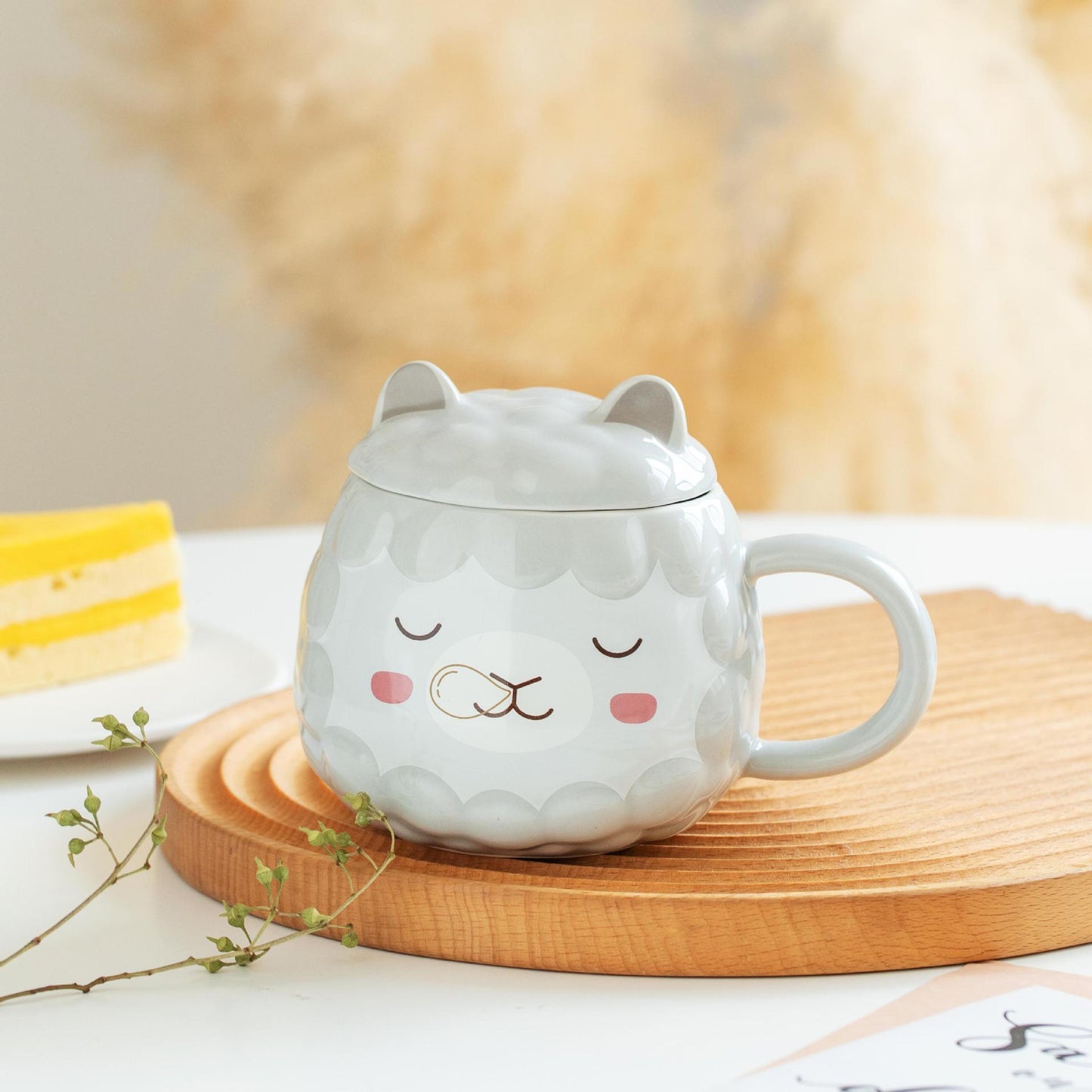 Fashion Cartoon Cat Ceramic Mug