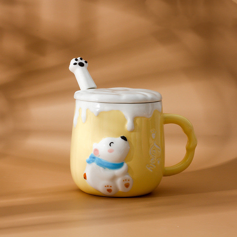 Cute Polar Bear Ceramic Mug