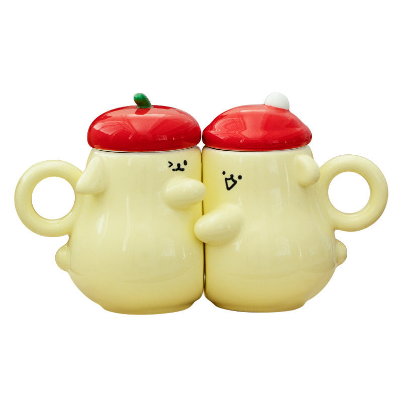 Couple Keepmoving 1991 Couple Mugs