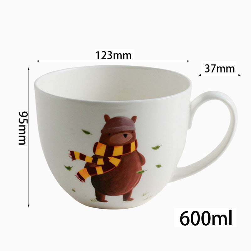 Bone Bear China Mug