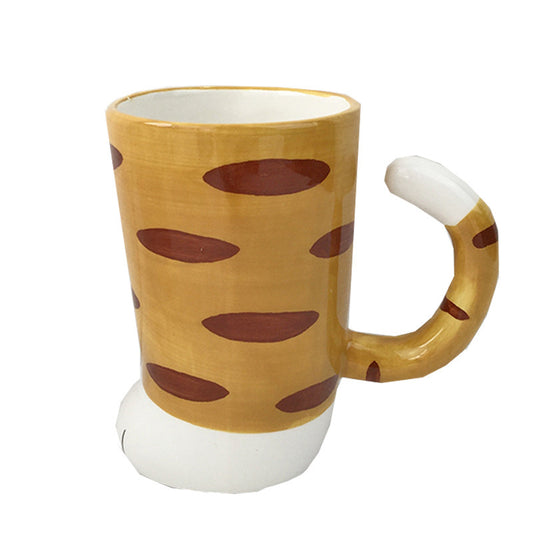 Paw-Shaped Mug for Cat Lovers