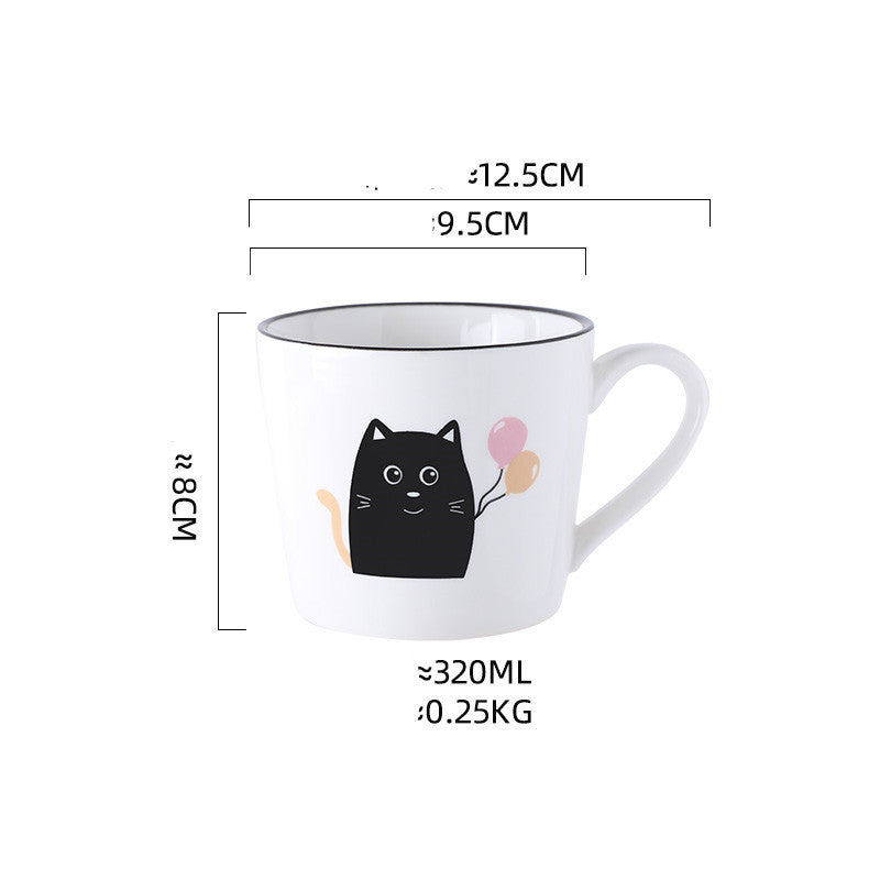 Ceramic Mug Cute Cat