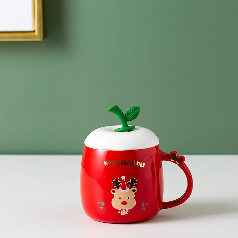 Fashion Christmas Mug Elk Christmas Snowman