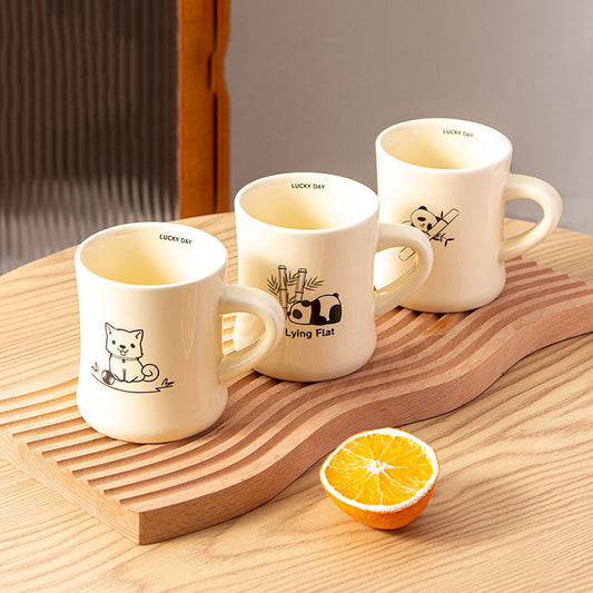 Mug Cartoon Ceramic Dog Mug