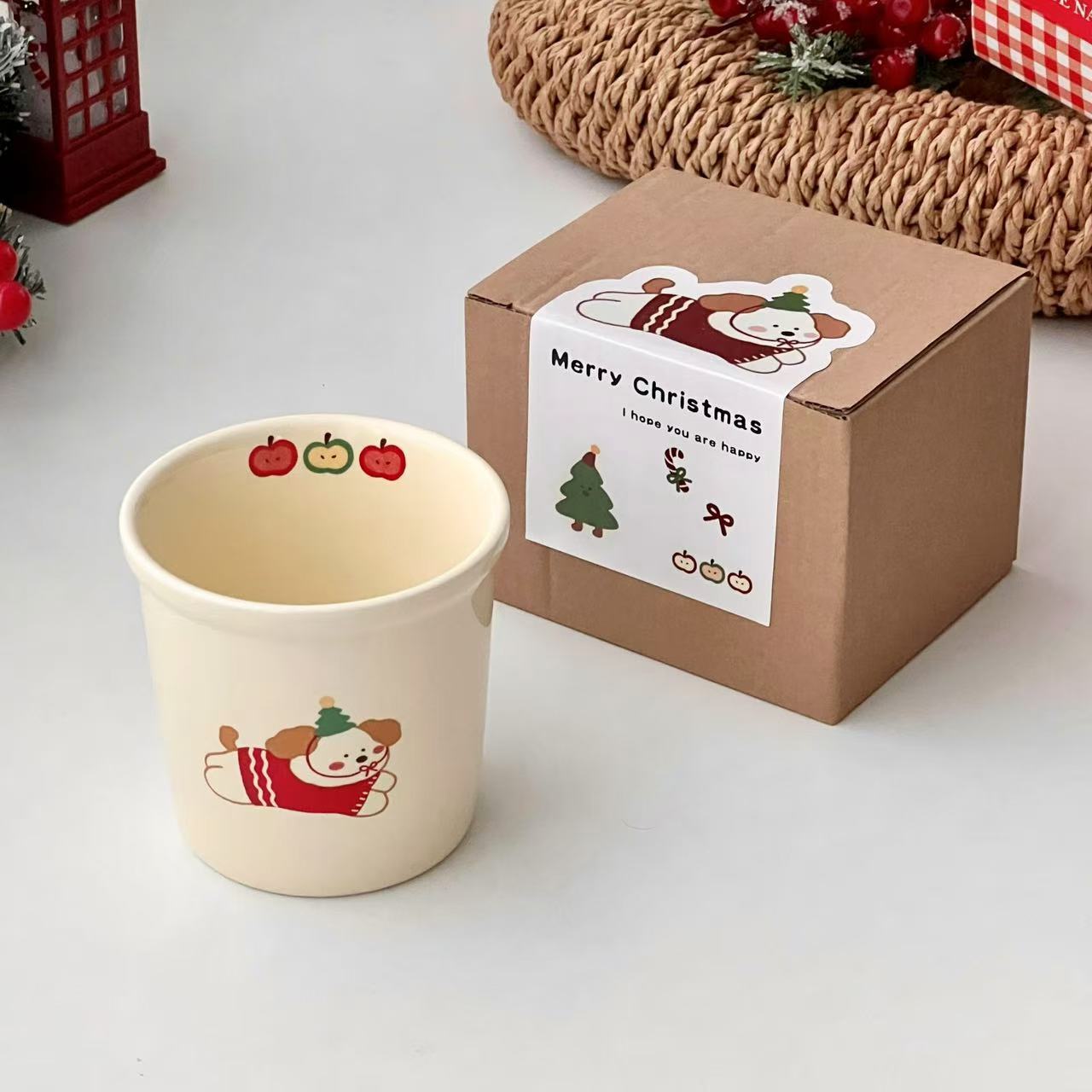 Cartoon Cute Dog Ceramic Mug