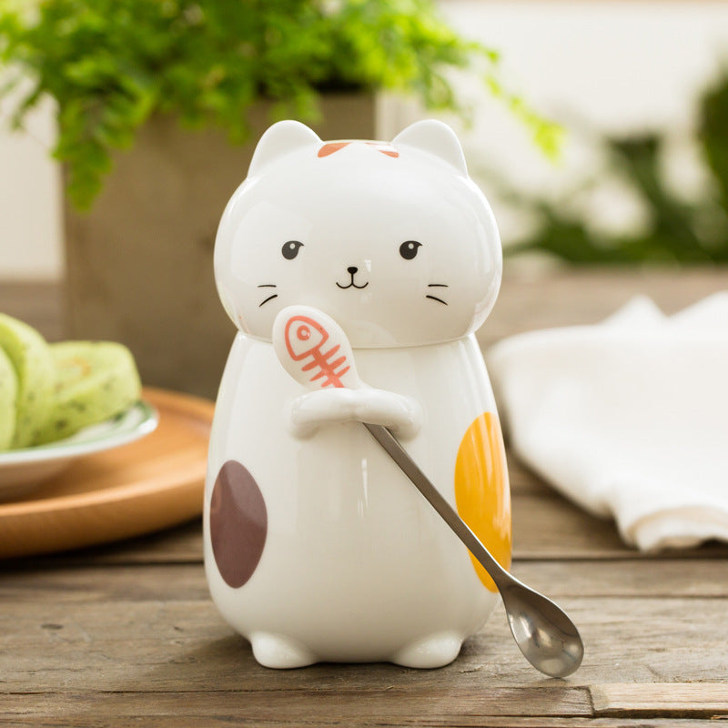 Cute Cat Coffee Mug Cup