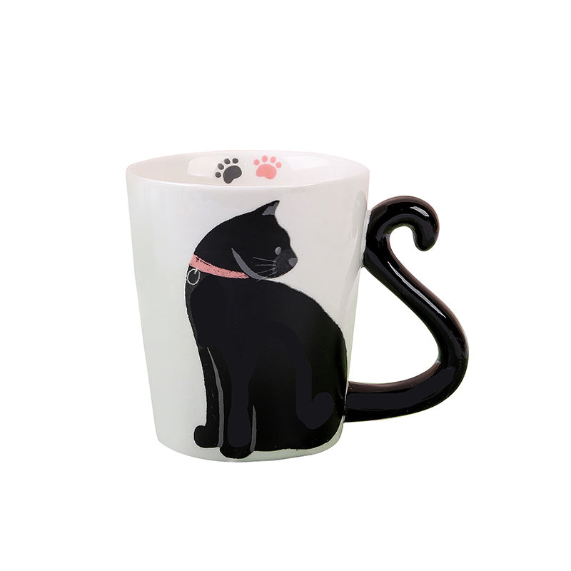 Kitten Coffee Cup Cartoon Household