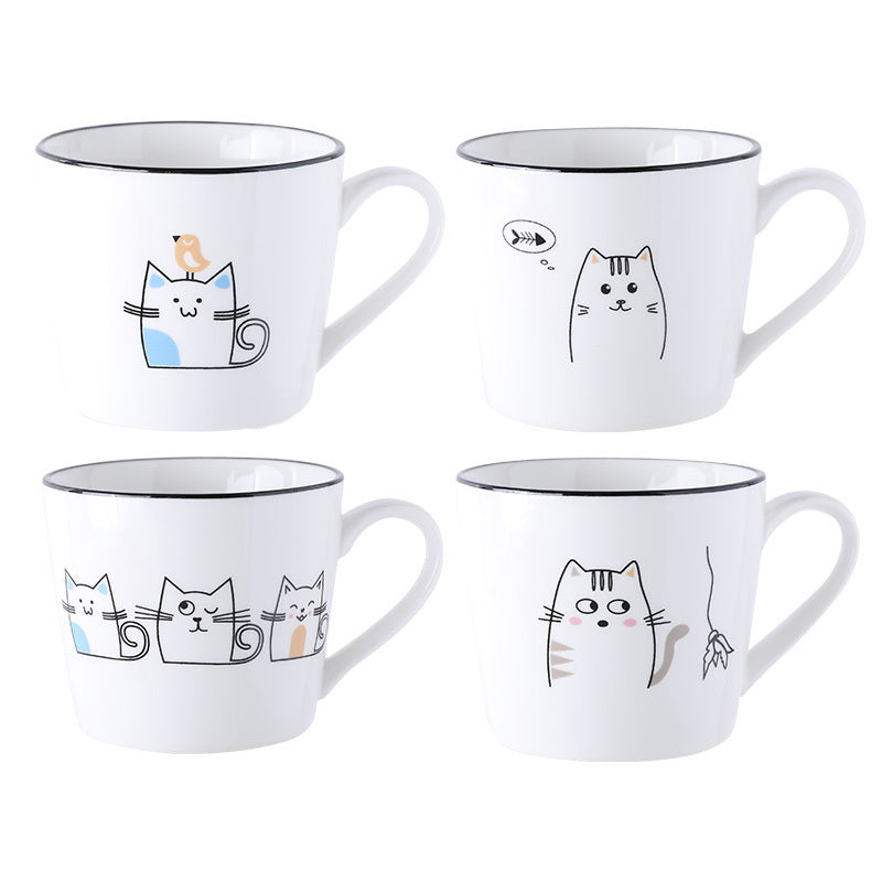 Ceramic Mug Cute Cat