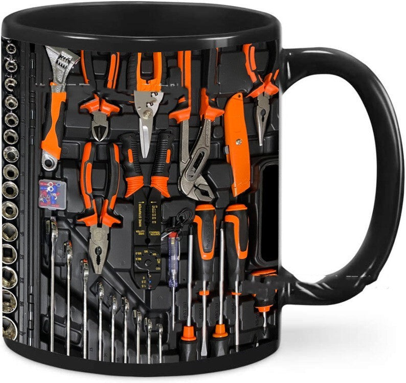 Mechanic Toolbox Ceramic Mug